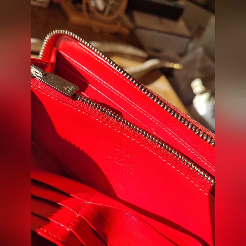 Christian Louboutin Spiked Long Zip Wallet - Picture 3 of 3